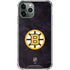NHL Boston Bruins Distressed iPhone 12 Pro Clear Case
