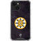 NHL Boston Bruins Distressed iPhone 13 Clear Case
