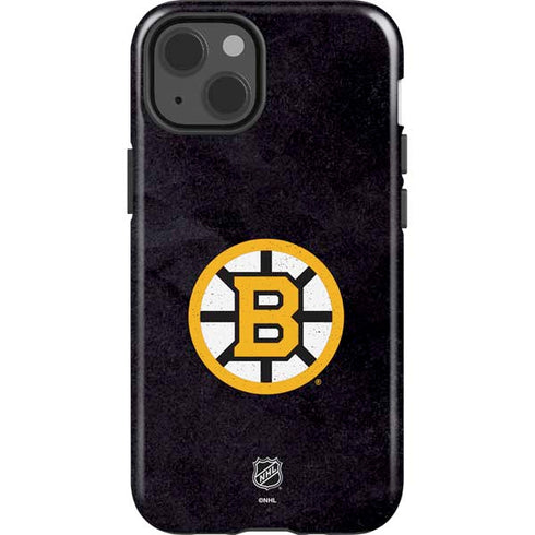NHL Boston Bruins Distressed iPhone 13 Impact Case