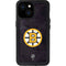 NHL Boston Bruins Distressed iPhone 13 Mini Waterproof Case