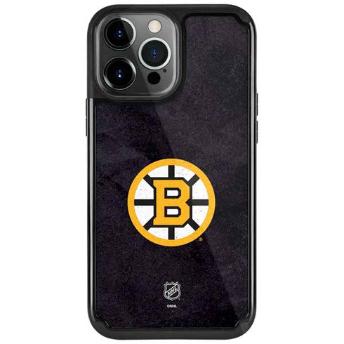 NHL Boston Bruins Distressed iPhone 13 Pro Cargo Case
