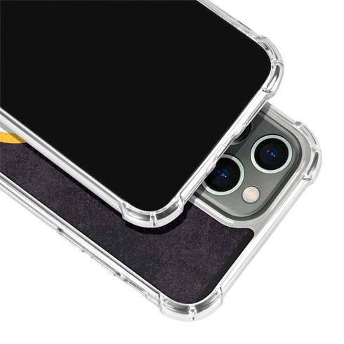 NHL Boston Bruins Distressed iPhone 13 Pro Clear Case