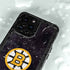 NHL Boston Bruins Distressed iPhone 14 Pro Max Waterproof Case