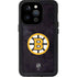 NHL Boston Bruins Distressed iPhone 14 Pro Waterproof Case