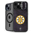 NHL Boston Bruins Distressed iPhone 15 Kickstand Case
