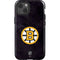 NHL Boston Bruins Distressed iPhone 15 Plus Impact Case