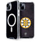 NHL Boston Bruins Distressed iPhone 15 Plus MagSafe Case