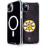 NHL Boston Bruins Distressed iPhone 15 Plus MagSafe Case