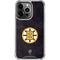 NHL Boston Bruins Distressed iPhone 15 Pro Max Clear Case