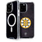 NHL Boston Bruins Distressed iPhone 15 Pro Max MagSafe Case