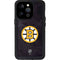 NHL Boston Bruins Distressed iPhone 15 Pro Waterproof Case
