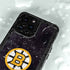 NHL Boston Bruins Distressed iPhone 15 Pro Waterproof Case