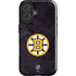 NHL Boston Bruins Distressed iPhone 16 Impact Case
