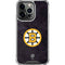 NHL Boston Bruins Distressed iPhone 16 Pro Max Clear Case