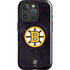 NHL Boston Bruins Distressed iPhone 16 Pro Max Magsafe Impact Case