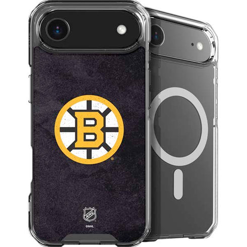 NHL Boston Bruins Distressed iPhone 17 Air MagSafe Case
