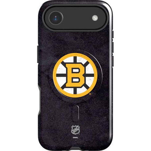 NHL Boston Bruins Distressed iPhone 17 Air Magsafe Impact Case