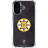 NHL Boston Bruins Distressed iPhone 17 Clear Case