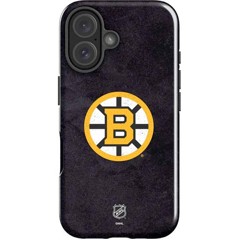 NHL Boston Bruins Distressed iPhone 17 Impact Case