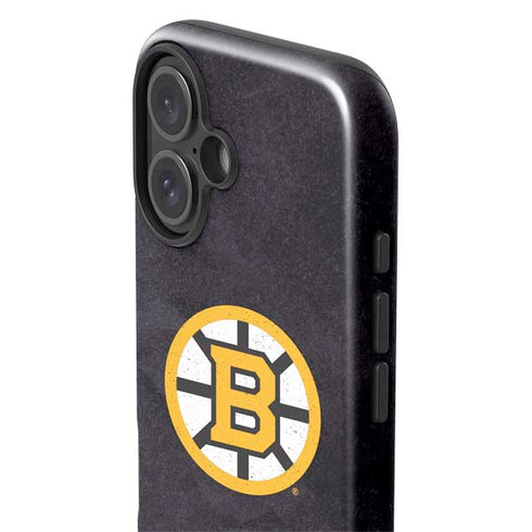 NHL Boston Bruins Distressed iPhone 17 Impact Case