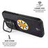 NHL Boston Bruins Distressed iPhone 17 Kickstand Case