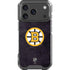 NHL Boston Bruins Distressed iPhone 17 Pro Clear Case