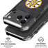 NHL Boston Bruins Distressed iPhone 17 Pro Clear Case