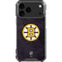 NHL Boston Bruins Distressed iPhone 17 Pro Max Clear Case