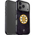 NHL Boston Bruins Distressed iPhone 17 Pro Max Impact Case