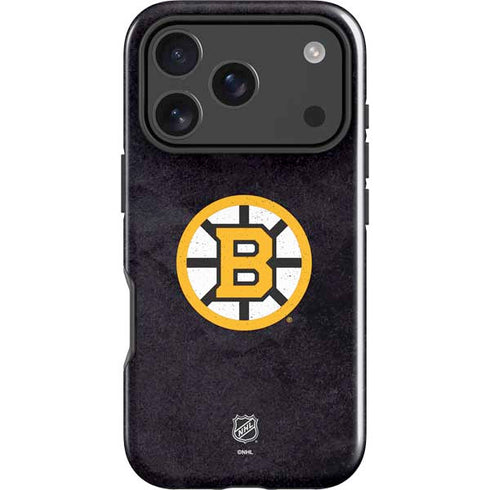 NHL Boston Bruins Distressed iPhone 18 Pro Impact Case