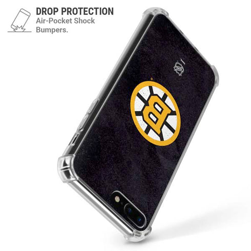 NHL Boston Bruins Distressed iPhone 7/8 Plus Clear Case