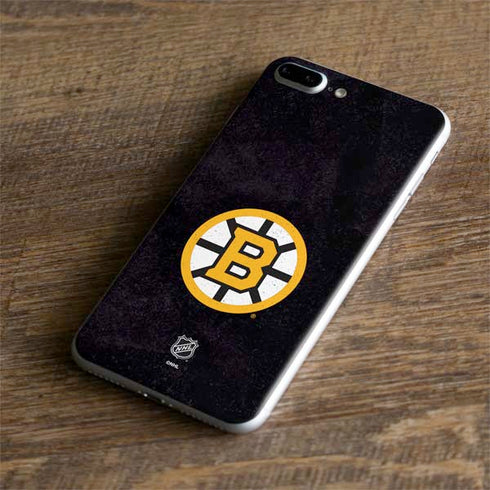 NHL Boston Bruins Distressed iPhone 8 Plus Skin