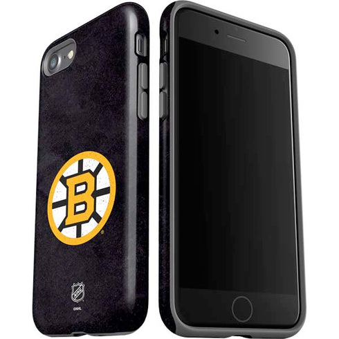 NHL Boston Bruins Distressed iPhone SE (2nd & 3rd Gen) Pro Case