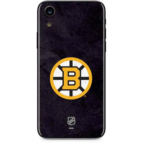 NHL Boston Bruins Distressed iPhone XR Skin