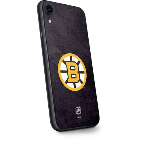 NHL Boston Bruins Distressed iPhone XR Skin