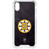 NHL Boston Bruins Distressed iPhone XS Clear Case