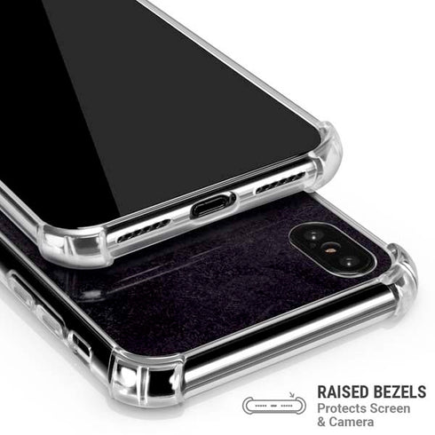 NHL Boston Bruins Distressed iPhone XS Max Clear Case