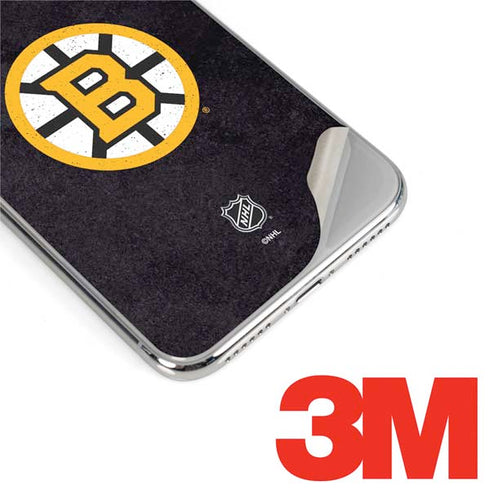 NHL Boston Bruins Distressed iPhone XS Max Skin