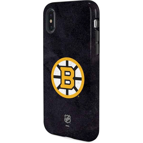 NHL Boston Bruins Distressed iPhone XS Pro Case