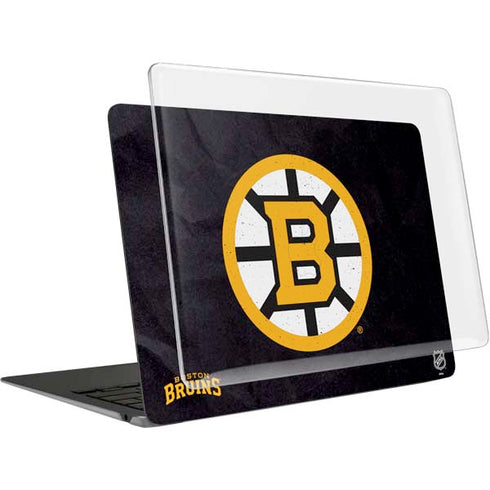 NHL Boston Bruins Distressed MacBook Air 13in M1 (2021) Case plus Skin