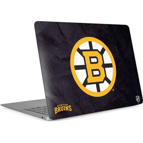 NHL Boston Bruins Distressed Apple MacBook Air Skin