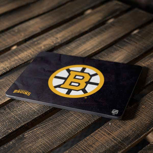 NHL Boston Bruins Distressed Apple MacBook Air Skin