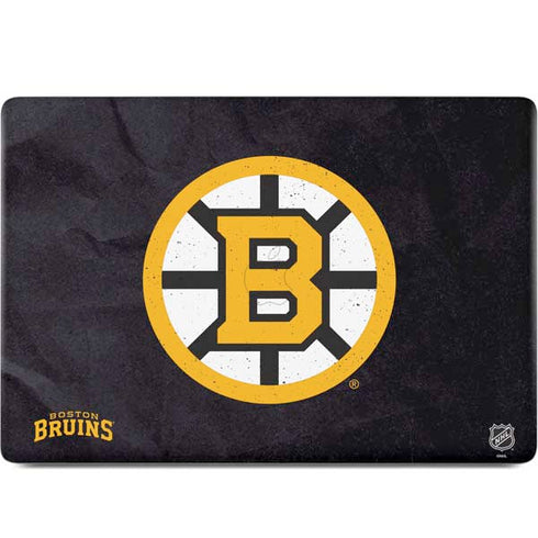 NHL Boston Bruins Distressed MacBook Skins