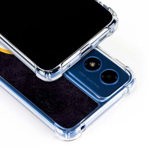 NHL Boston Bruins Distressed Moto G Play 4G (2024) Clear Case