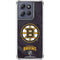 NHL Boston Bruins Distressed Moto G Play 5G (2025) Clear Case