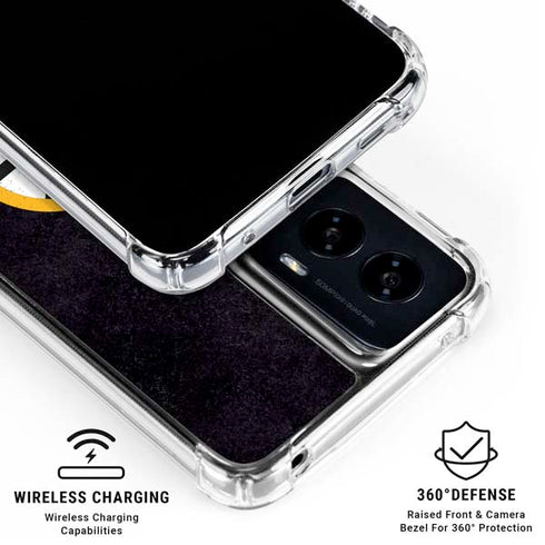 NHL Boston Bruins Distressed Moto G Power 5G (2024) Clear Case
