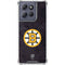 NHL Boston Bruins Distressed Moto G Power 5G (2025) Clear Case