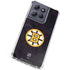 NHL Boston Bruins Distressed Moto G Power 5G (2025) Clear Case