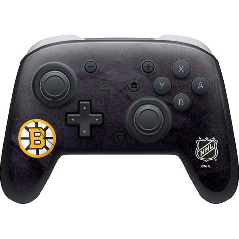 NHL Boston Bruins Distressed Nintendo Switch 2 (2025) Pro Controller Skin
