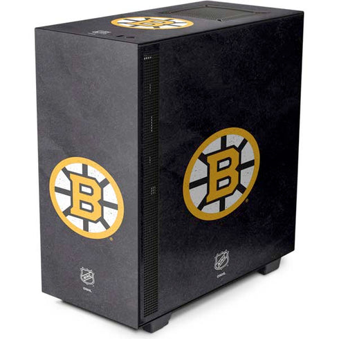 NHL Boston Bruins Distressed NZXT H510 Compact ATX Mid-Tower Case Skin